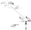 Page A Diagram and Parts List for RT112  Weed Eater Trimmer